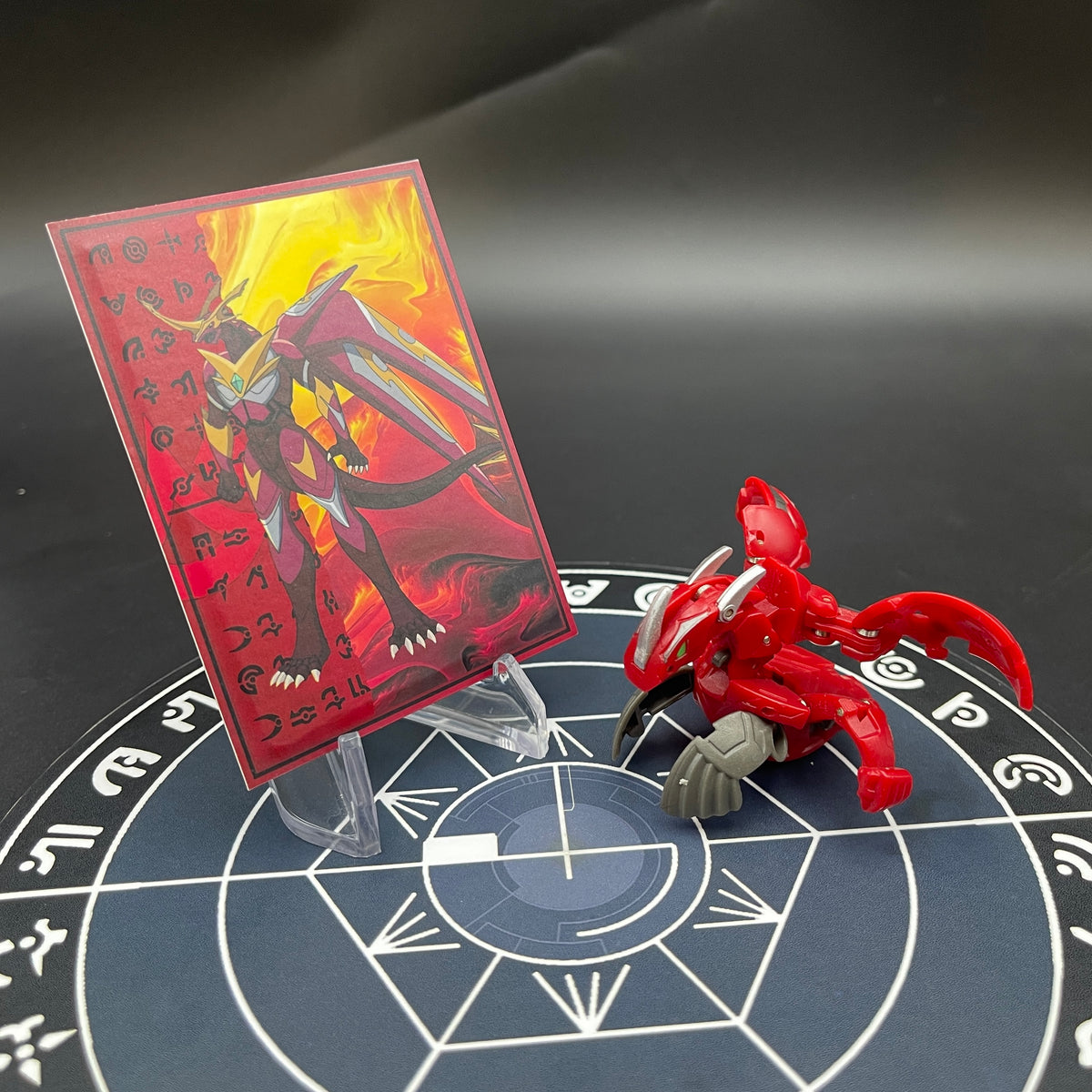 Pyrus Fusion Dragonoid B2 Bakugan Mechtanium Surge