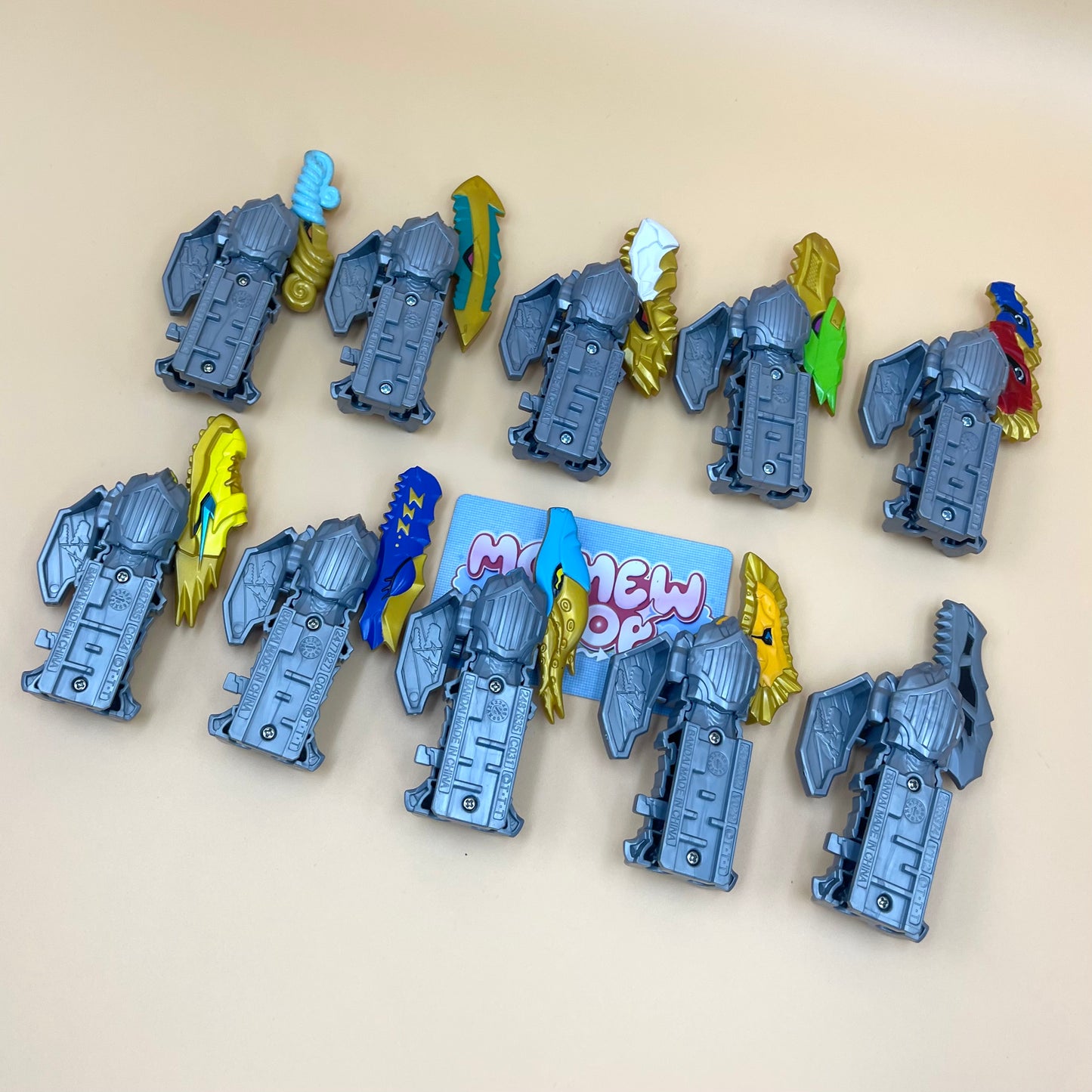 Dino Fury Keys - Power Rangers Dino Fury - RyuSoul Keys - Super Sentai Ryusoulger