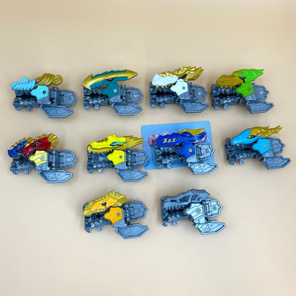 Dino Fury Keys - Power Rangers Dino Fury - RyuSoul Keys - Super Sentai Ryusoulger