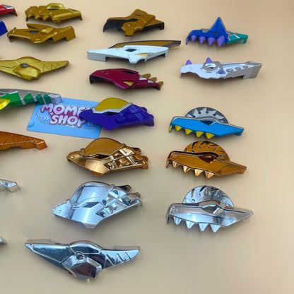 DX Faceplates Mask Dino Thunder - Dino Morpher - Drago Morpher - Brachio Morpher - Power Rangers Dino Thunder (Abaranger)