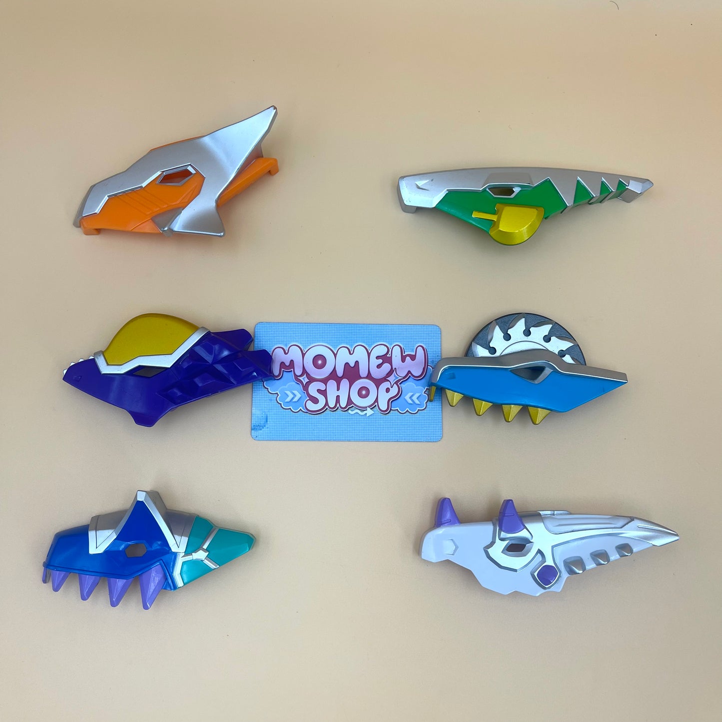 DX Faceplates Mask Dino Thunder - Dino Morpher - Drago Morpher - Brachio Morpher - Power Rangers Dino Thunder (Abaranger)