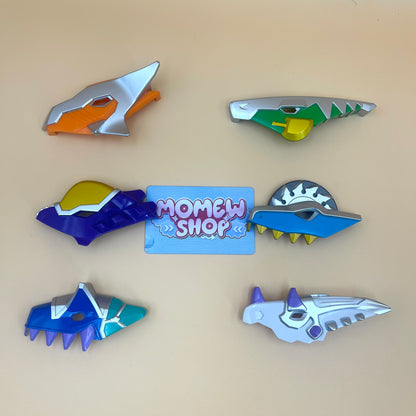 DX Faceplates Mask Dino Thunder - Dino Morpher - Drago Morpher - Brachio Morpher - Power Rangers Dino Thunder (Abaranger)
