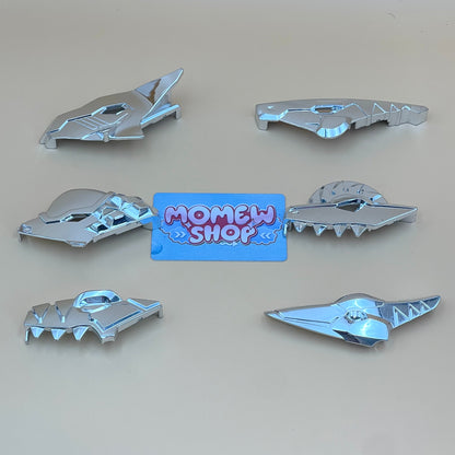 DX Faceplates Mask Dino Thunder - Dino Morpher - Drago Morpher - Brachio Morpher - Power Rangers Dino Thunder (Abaranger)