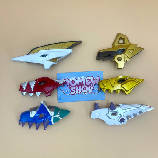 Resin Faceplates Mask Dino Thunder - Dino Morpher - Drago Morpher - Brachio Morpher - Power Rangers Dino Thunder (Abaranger)