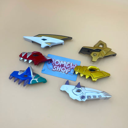 Resin Faceplates Mask Dino Thunder - Dino Morpher - Drago Morpher - Brachio Morpher - Power Rangers Dino Thunder (Abaranger)