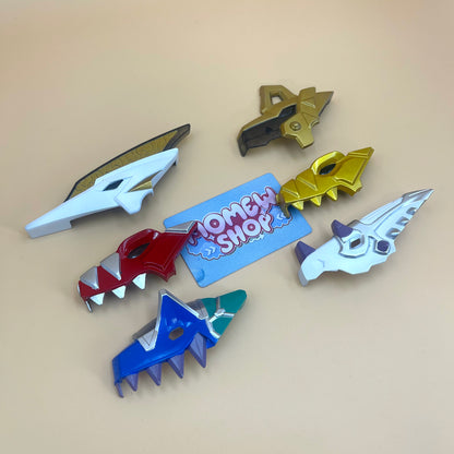 Resin Faceplates Mask Dino Thunder - Dino Morpher - Drago Morpher - Brachio Morpher - Power Rangers Dino Thunder (Abaranger)