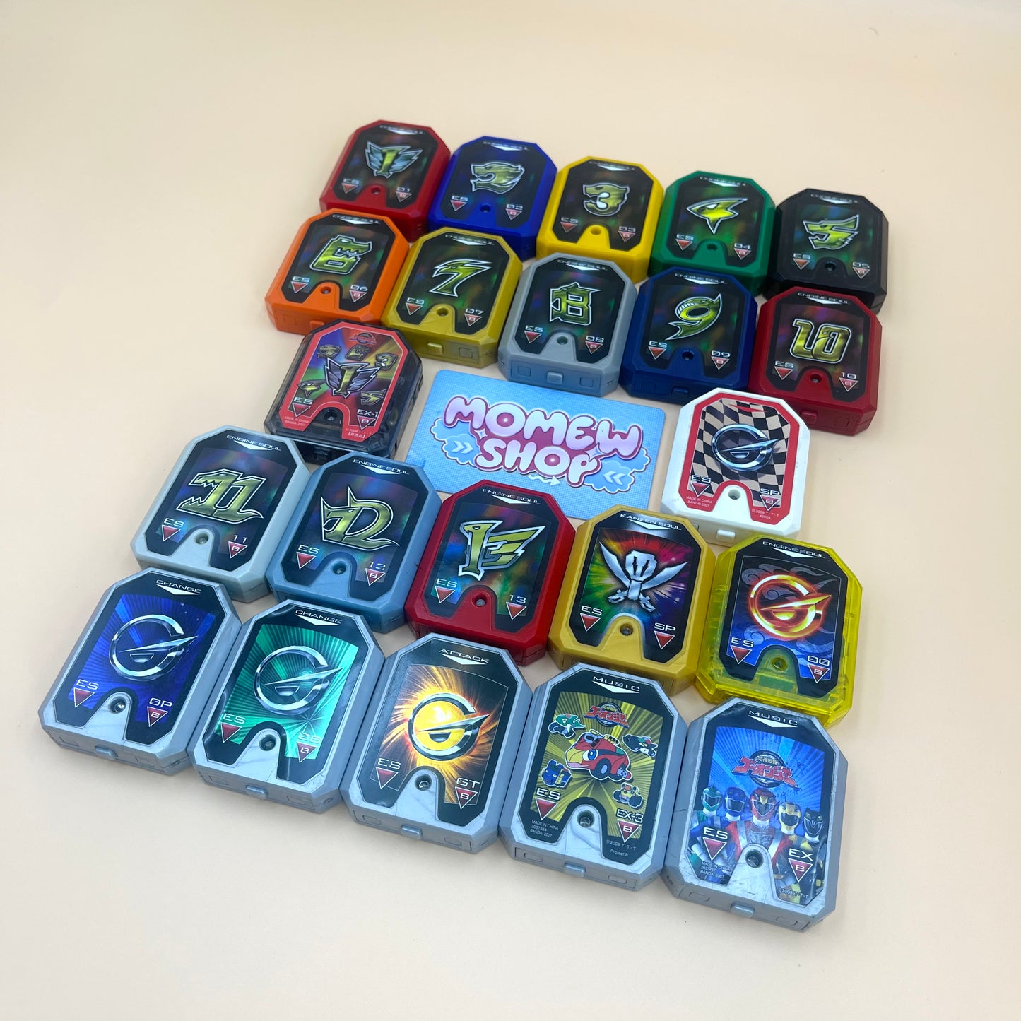 Engine Cells - Power Rangers RPM - DX Engine Soul - Engine Sentai Go-onger