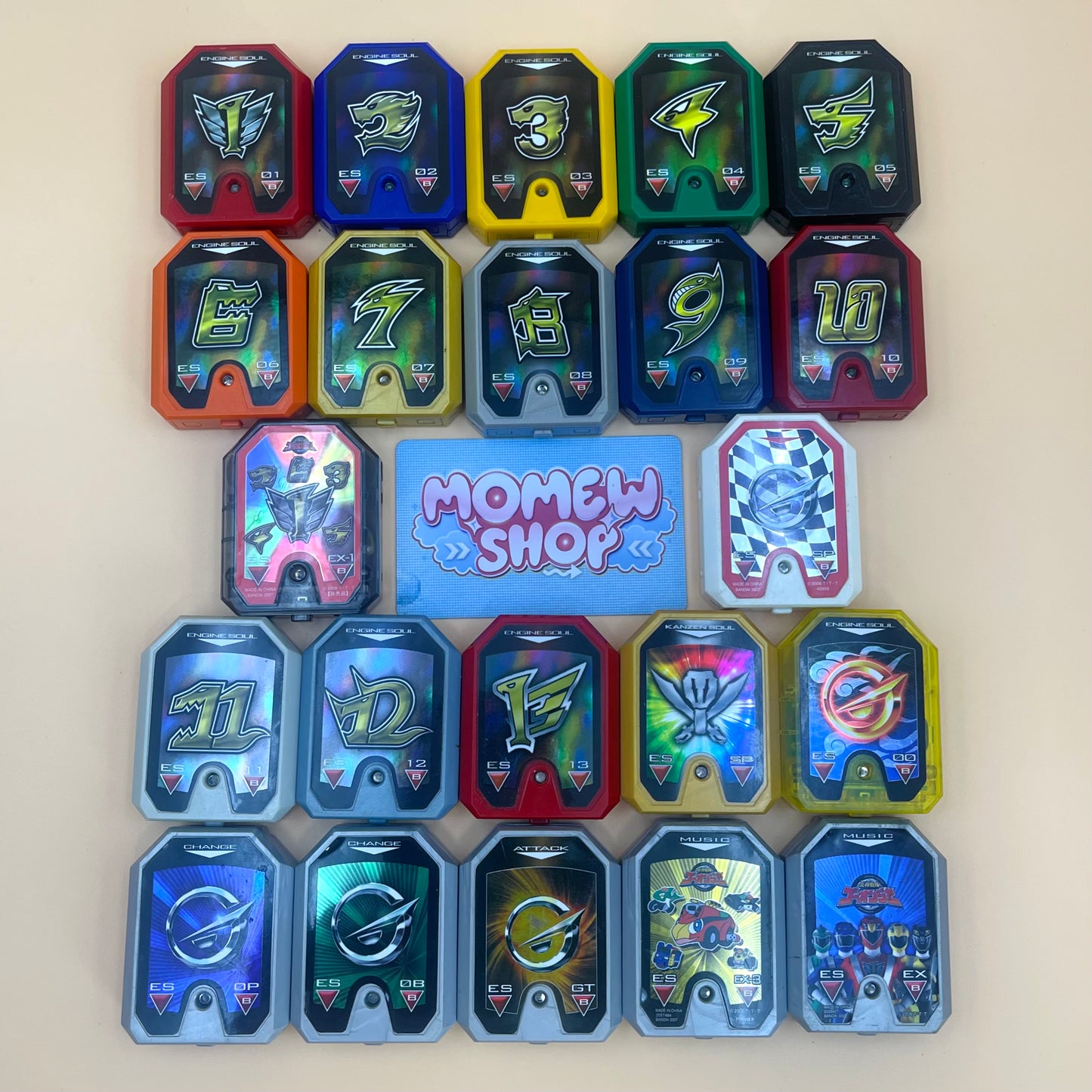 Engine Cells - Power Rangers RPM - DX Engine Soul - Engine Sentai Go-onger