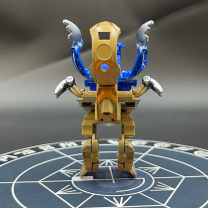 Subterra Roxtor & Aquos Radizen B2 Bakugan Mechtanium Surge Newly Painted To Match The Anime Version