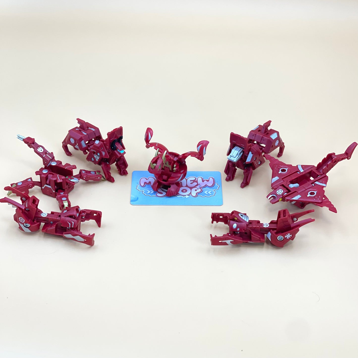 Bakugan Neo Dragonoid (7in1 Maxus) B2 Pyrus - Bakugan Battle Brawlers