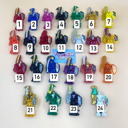 Dino Fury Keys Multi-Colored Version-  Power Rangers Dino Fury - Ryusoulkeys - Super Sentai Ryusoulger
