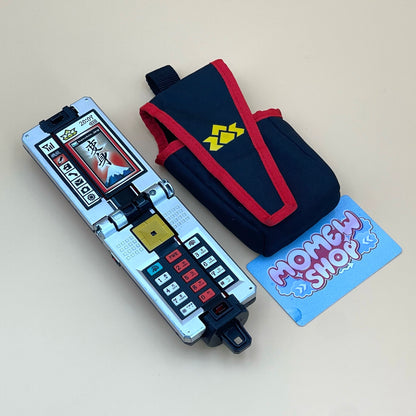 DX ShodoPhone & DX Samuraizers from Power Rangers Samurai 2010, also known as DX Change from Super Sentai Shinkenger 2009, vintage DX Morpher roleplay collectible for Samurai Rangers fans.