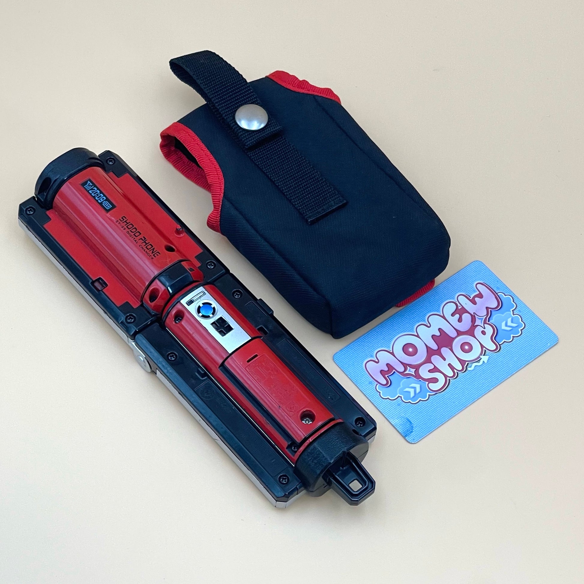 DX ShodoPhone & DX Samuraizers from Power Rangers Samurai 2010, also known as DX Change from Super Sentai Shinkenger 2009, vintage DX Morpher roleplay collectible for Samurai Rangers fans.