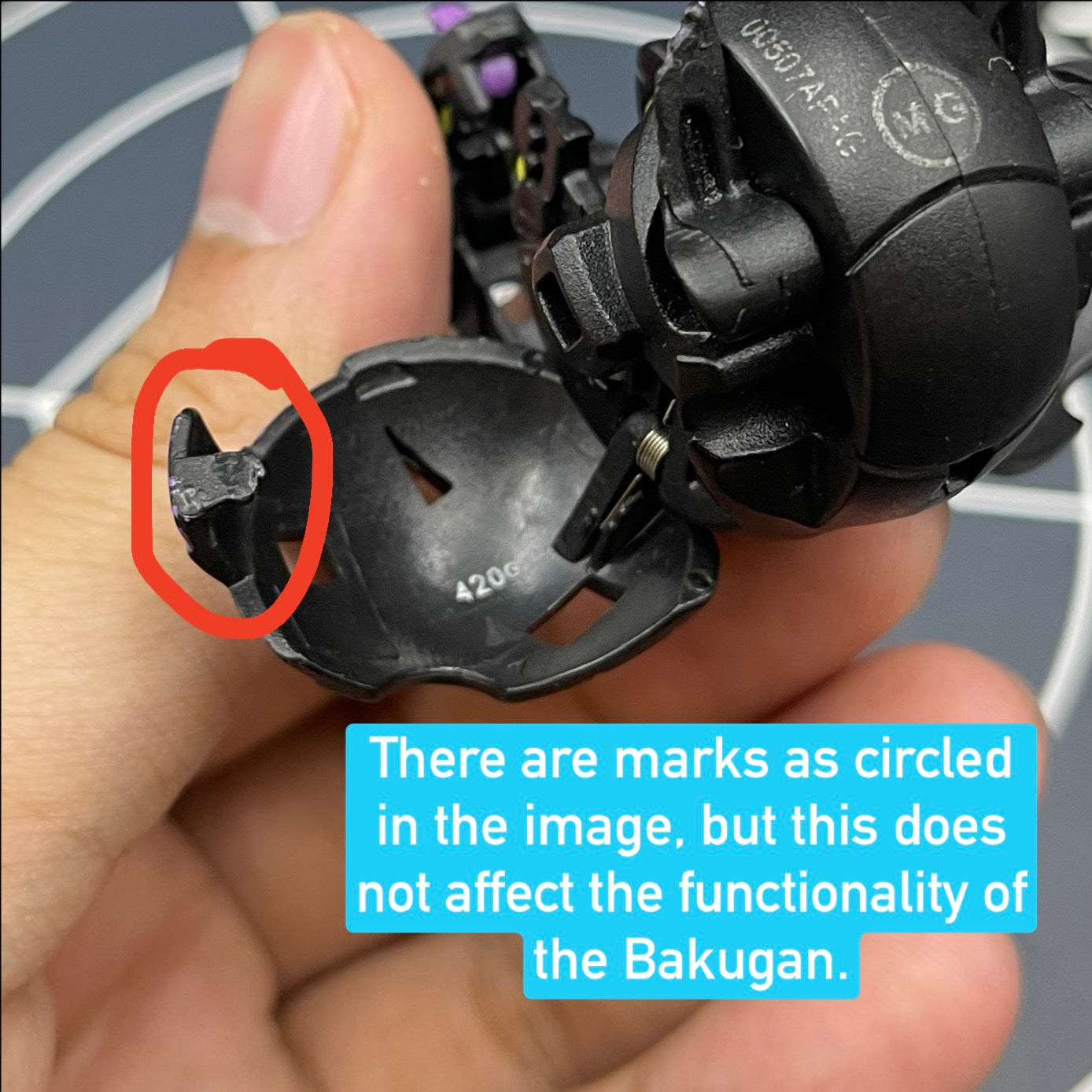 Darkus Hades B2 Bakugan New Vestroia
