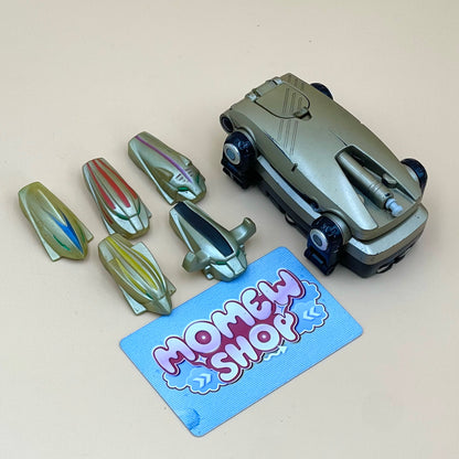 DX Growl Phone Morpher and G Phone, vintage roleplay collectible from Power Rangers Wild Force 2002 and Super Sentai Gaoranger 2001 for Wild Force Ranger fans.