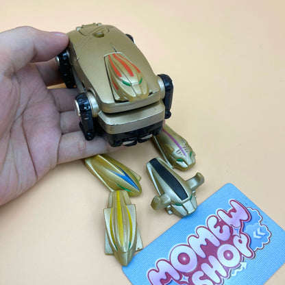 DX Growl Phone Morpher and G Phone, vintage roleplay collectible from Power Rangers Wild Force 2002 and Super Sentai Gaoranger 2001 for Wild Force Ranger fans.