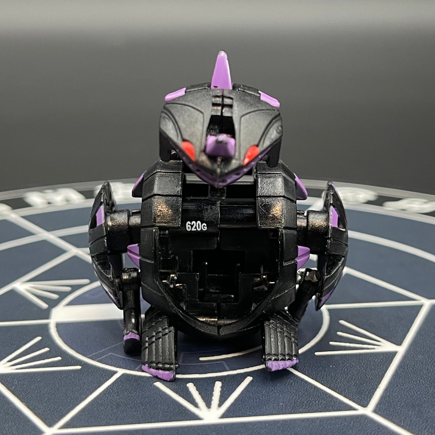 Hydranoid Single Headed B2 Darkus | Custom Made Accurate Plastic Injection | Bakugan Battle Brawlers