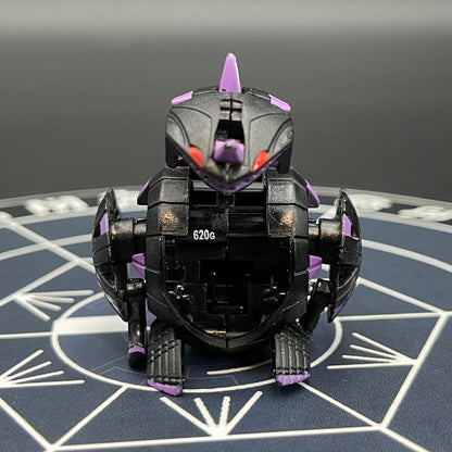 Hydranoid Single Headed B2 Darkus | Custom Made Accurate Plastic Injection | Bakugan Battle Brawlers