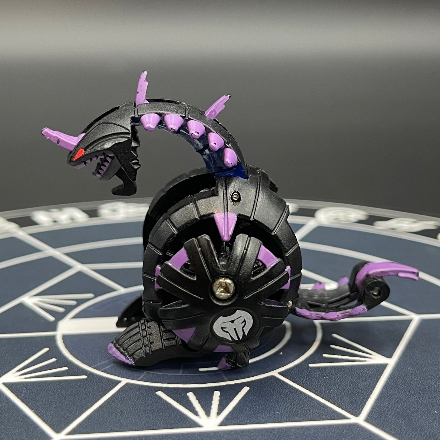 Hydranoid Single Headed B2 Darkus | Custom Made Accurate Plastic Injection | Bakugan Battle Brawlers