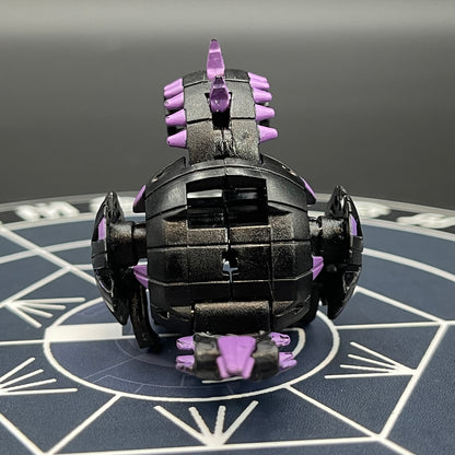 Hydranoid Single Headed B2 Darkus | Custom Made Accurate Plastic Injection | Bakugan Battle Brawlers