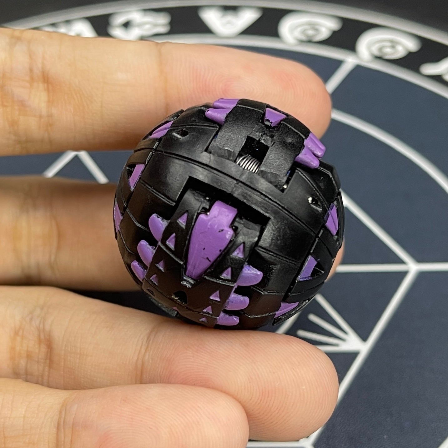 Hydranoid Single Headed B2 Darkus | Custom Made Accurate Plastic Injection | Bakugan Battle Brawlers