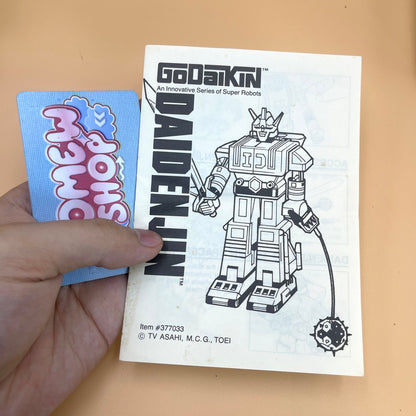 DX Daidenjin America Version GoDaiKin - Denshi Sentai Denjiman - Megazord Power Rangers
