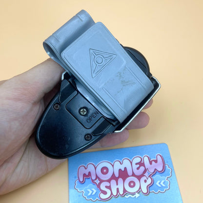 DX Chrono Morpher from Power Rangers Time Force 2001, also known as DX Chrono Changer from Super Sentai Timeranger 2000, vintage roleplay toy for Time Force Ranger fans.
