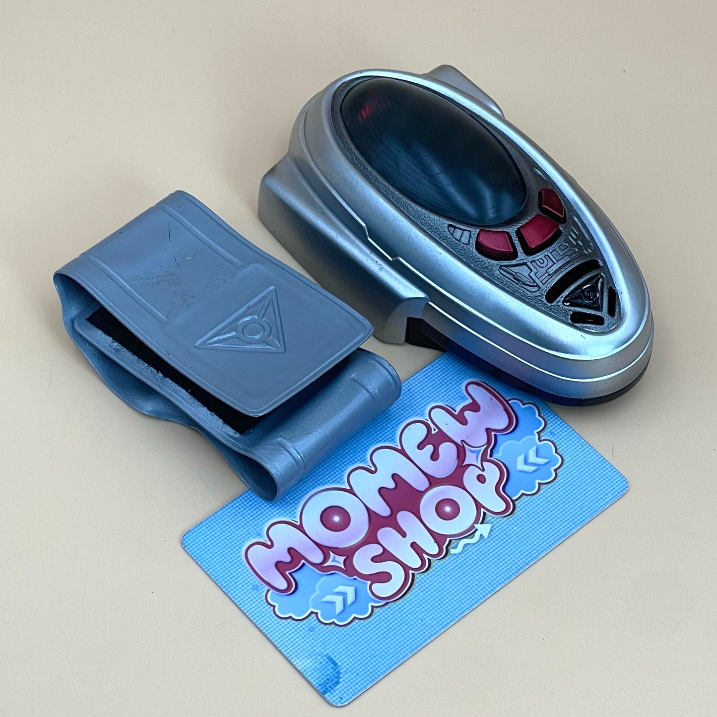 DX Chrono Morpher from Power Rangers Time Force 2001, also known as DX Chrono Changer from Super Sentai Timeranger 2000, vintage roleplay toy for Time Force Ranger fans.