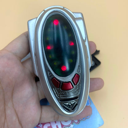 DX Chrono Morpher from Power Rangers Time Force 2001, also known as DX Chrono Changer from Super Sentai Timeranger 2000, vintage roleplay toy for Time Force Ranger fans.