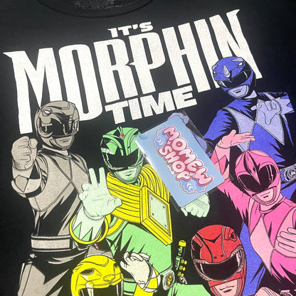 Vintage "It's Morphin Time" Graphic T-Shirt – Pre-Owned Power Rangers Tee