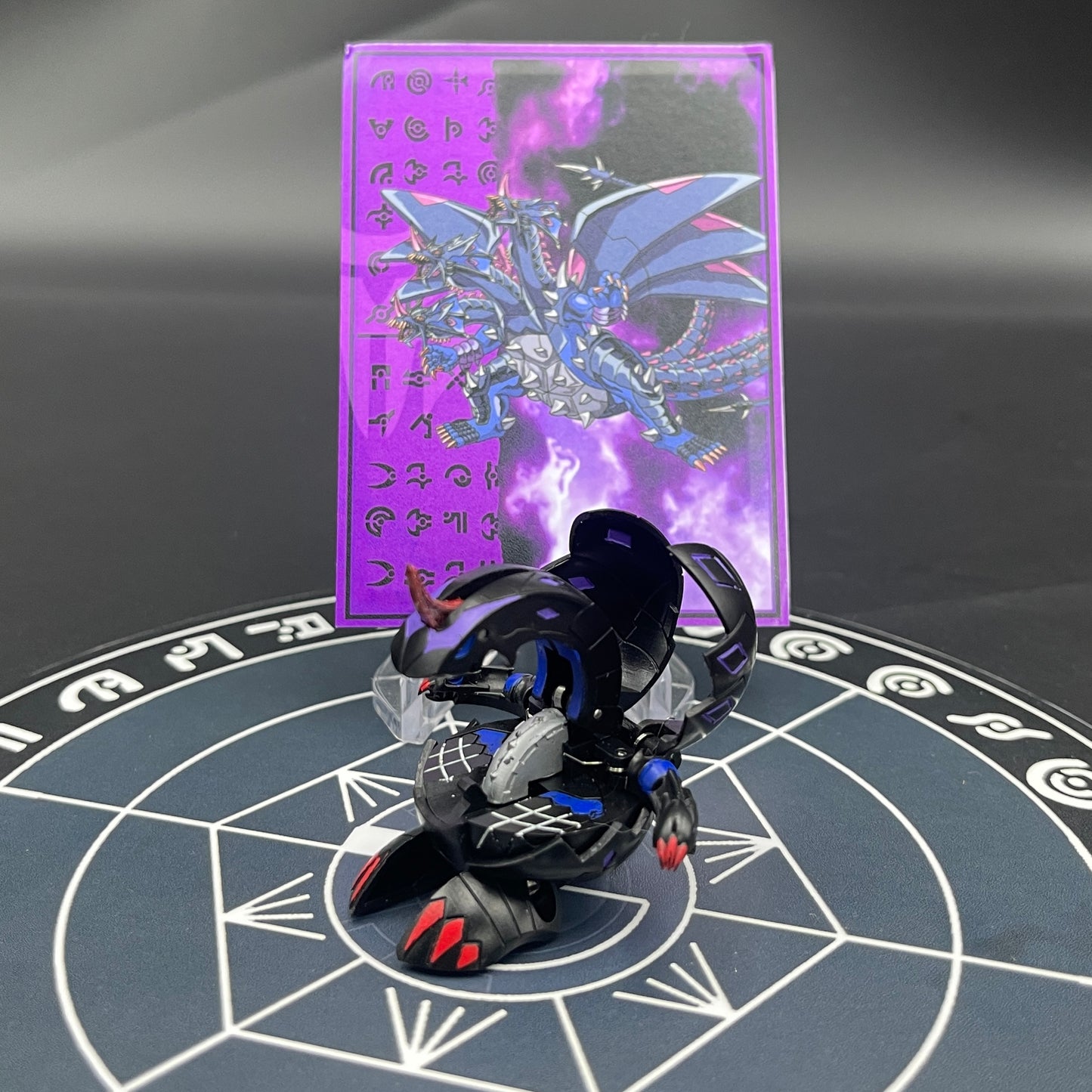 Bakugan Alpha Hydranoid B2 Darkus | Custom Made Accurate Plastic Injection inspired by an anime.