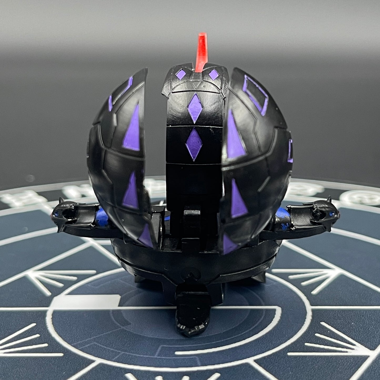 Bakugan Alpha Hydranoid B2 Darkus | Custom Made Accurate Plastic Injection inspired by an anime.