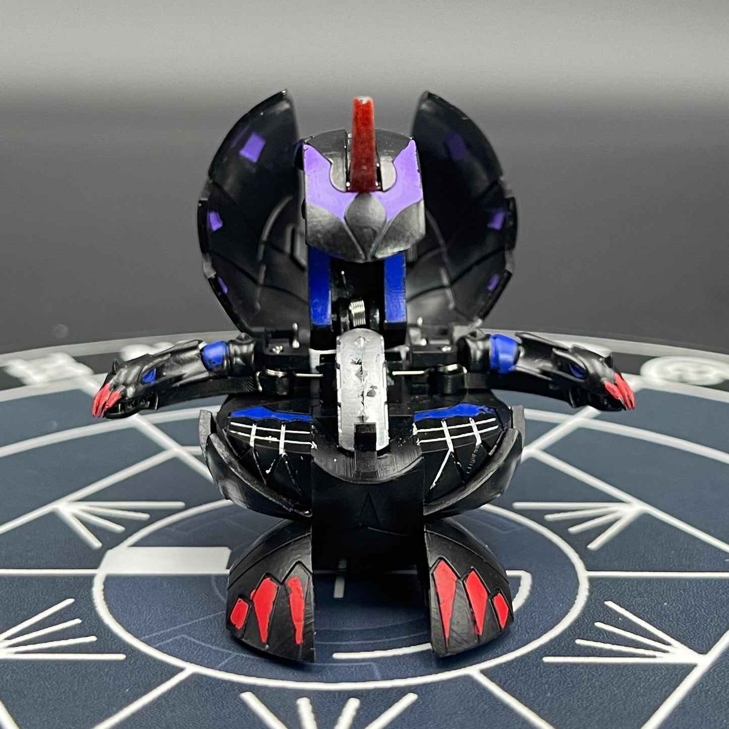 Bakugan Alpha Hydranoid B2 Darkus | Custom Made Accurate Plastic Injection inspired by an anime.