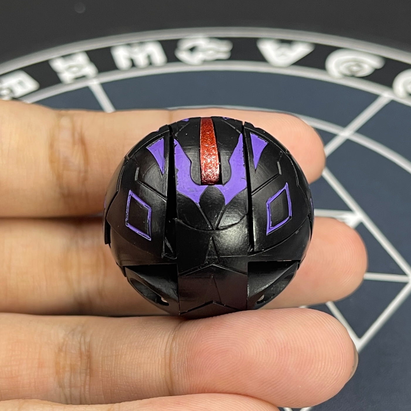 Bakugan Alpha Hydranoid B2 Darkus | Custom Made Accurate Plastic Injection inspired by an anime.
