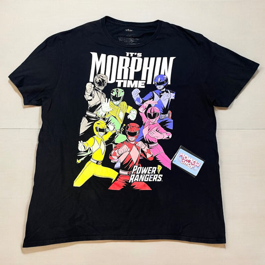 Vintage "It's Morphin Time" Graphic T-Shirt – Pre-Owned Power Rangers Tee