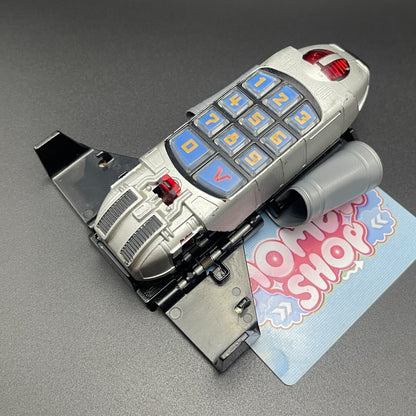Power Rangers Lightspeed Rescue Battle Booster Morpher in deployed wing mode.