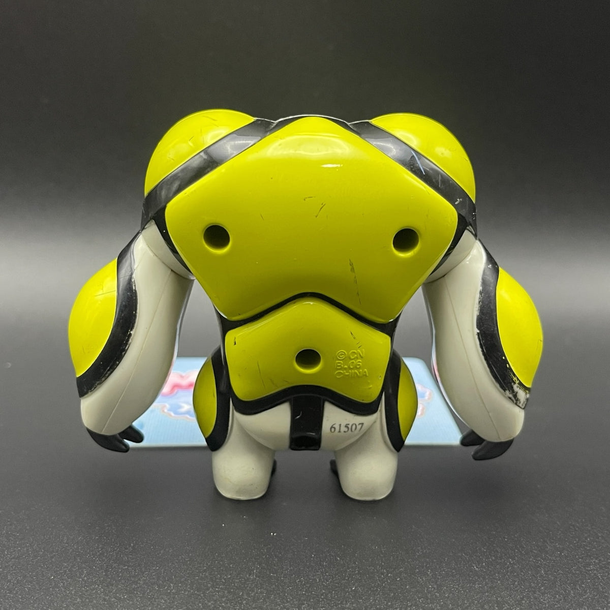 Back view of the Ben 10 Classic Cannonbolt action figure