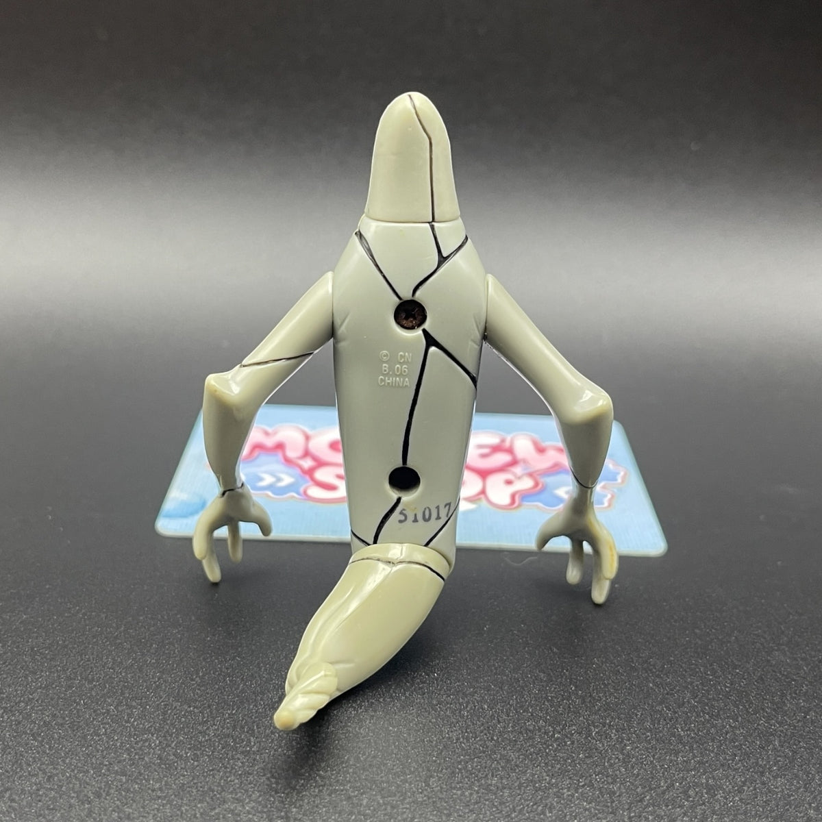 Back view of the Ben 10 Classic Ghostfreak action figure.