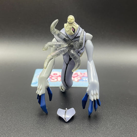 Ben 10 Classic Zs'Skayr Ghostfreak action figure with detached chest plate and tentacle shell accessory.