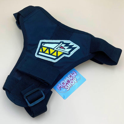 DX Holster Gaburevolver & Holder Dino Charge Morpher from Power Rangers Dino Charge 2015, also known as DX Change from Super Sentai Kyoryuger 2013, vintage DX Morpher roleplay collectible for Dino Charge Rangers fans.