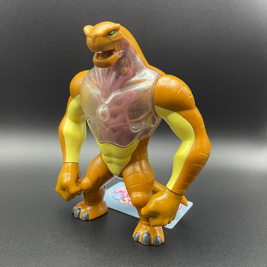 Front angle view of the Ben 10 Alien Force DNA Alien Heroes Humungousaur action figure.