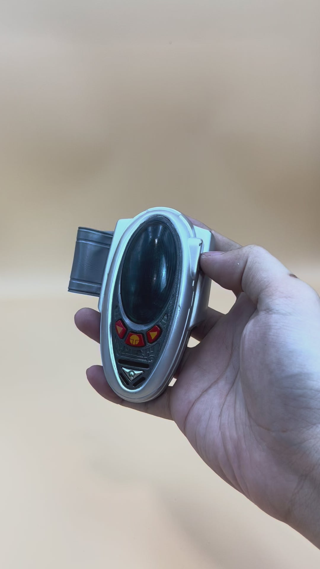 DX Chrono Morpher from Power Rangers Time Force 2000, also known as DX Chrono Changer from Super Sentai Timeranger 2000, vintage DX Morpher and DX Change roleplay toy for Time Force Rangers fans.