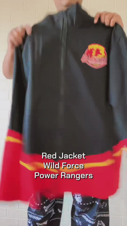 Red Jacket Power Rangers Wild Force