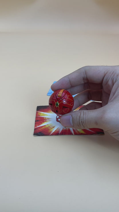 Bakugan Infinity Dragonoid B2 Pyrus | Custom Made Accurate Plastic Injection inspired by an anime.