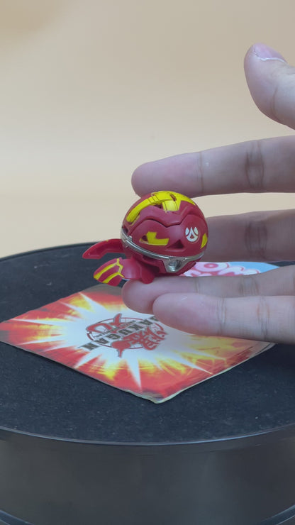 Bakugan Delta Dragonoid B2 Pyrus | Custom Made Painted Inspired By an Anime | Toy Bakugan Battle Brawlers