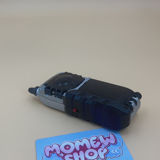 DX Keitaizer & Digimorpher from Power Rangers Turbo 1998 also known as DX Change from Super Sentai Megaranger 1997, vintage DX Morpher roleplay collectible for Silver Ranger fans.