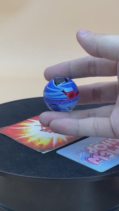 Bakugan Diablo B2 Aquos | Custom Made Painted Inspired By an Anime | Toy Bakugan Battle Brawlers