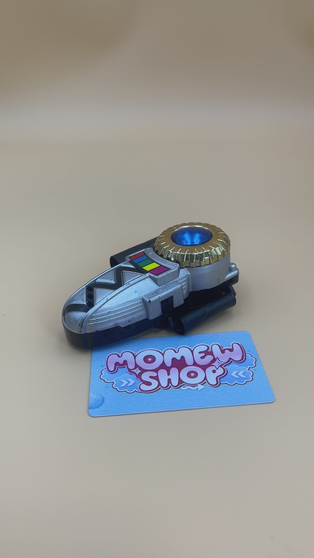DX Ginga Brace  & Transmorpher from Power Rangers Lost Galaxy 1999 also known as DX Change from Super Sentai Gingaman 1998, vintage DX Morpher roleplay collectible for Galaxy Rangers fans.