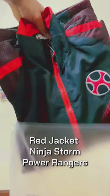 Red Jacket Power Rangers Ninja Storm