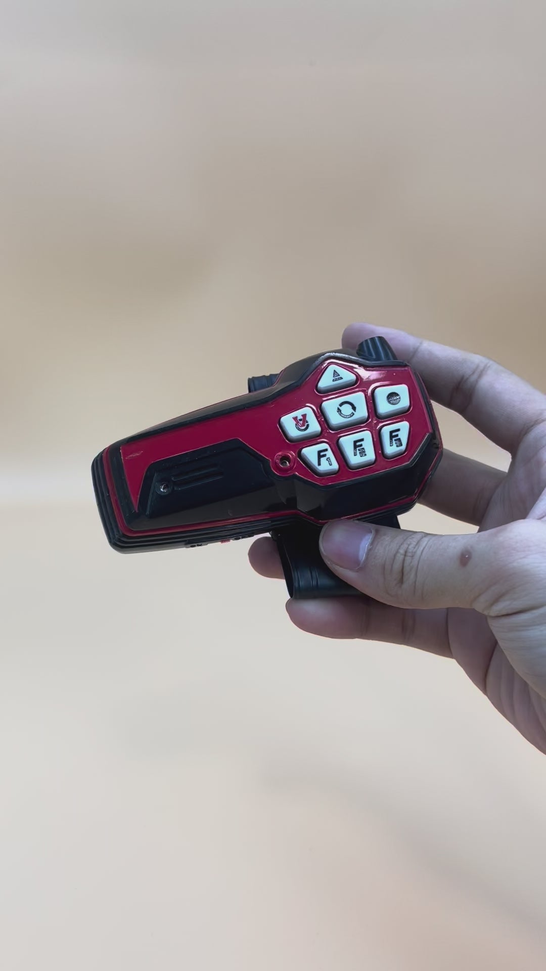DX Quantum Morpher and DX V-Commander from Power Rangers Time Force 2000, also known as DX Change from Super Sentai Timeranger 2000, vintage DX Morpher roleplay collectible for fans of both Power Rangers and Super Sentai.